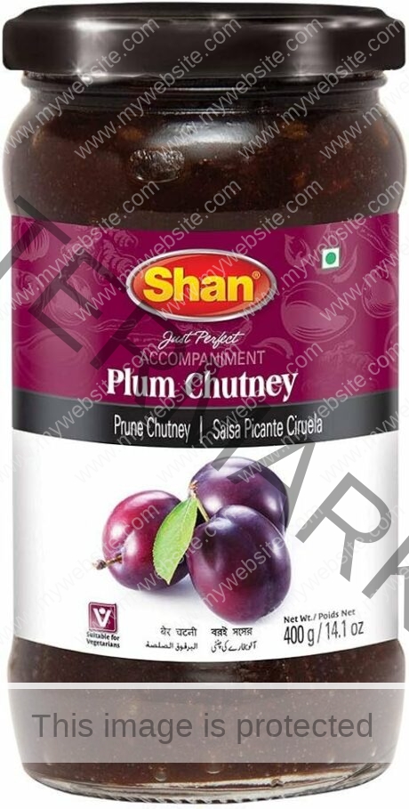 SHAN Plum Chutney Tangy 400 gm