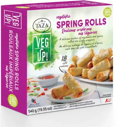 TAZA Vegetable Spring Roll 8 PCS