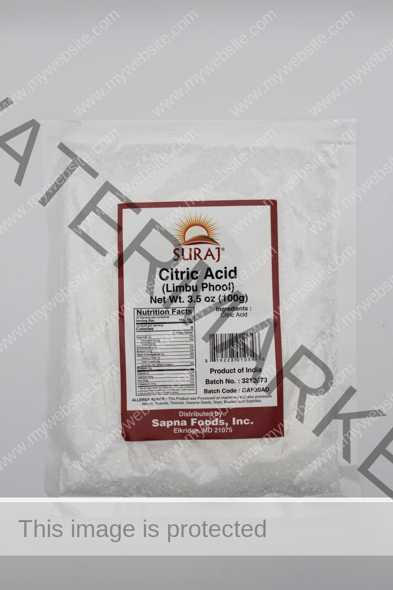 SURAJ Citric Acid 100 gm