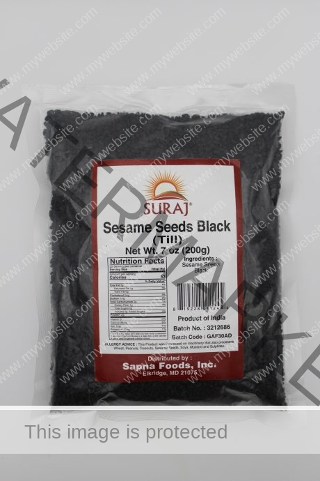 SURAJ Sesame Seed Black 200 gm