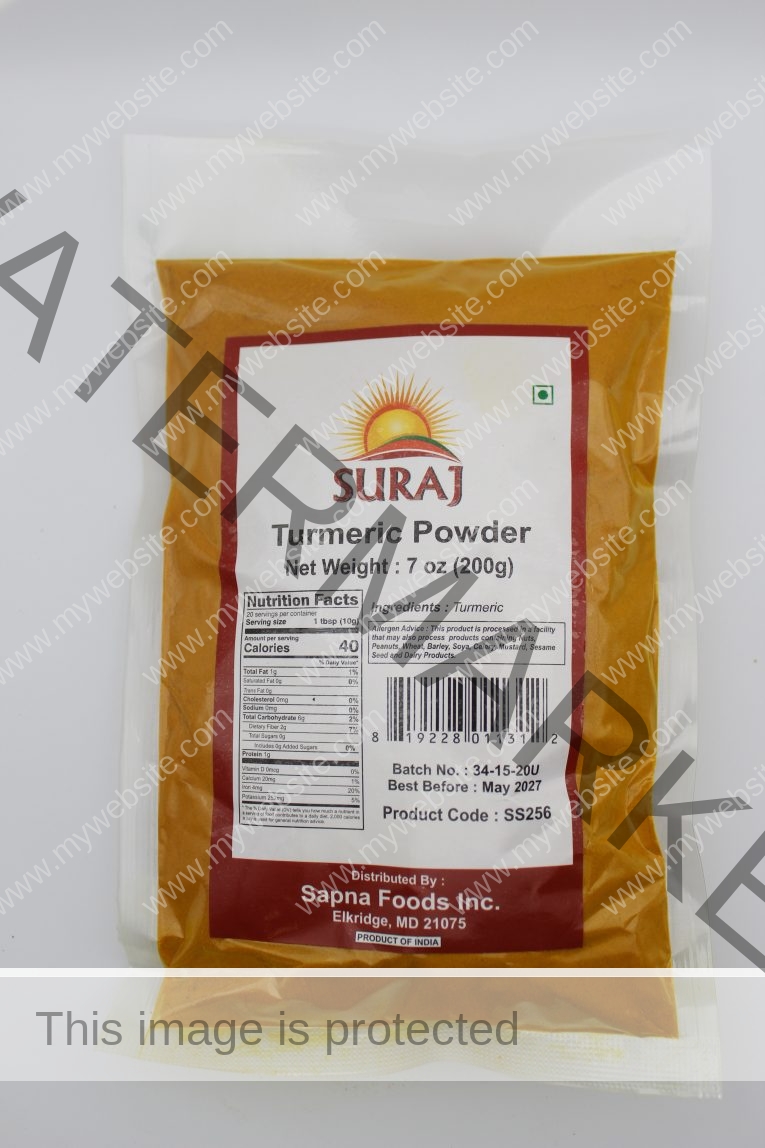 SURAJ Turmeric Powder 200 gm