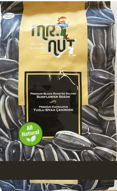 MR. NUT Black Sunflower Seeds 10 oz
