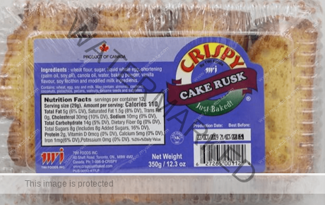 CRISPY Cake Rusk 350 gm