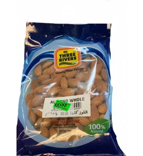 Three Rivers Almond Slivered 400 gm