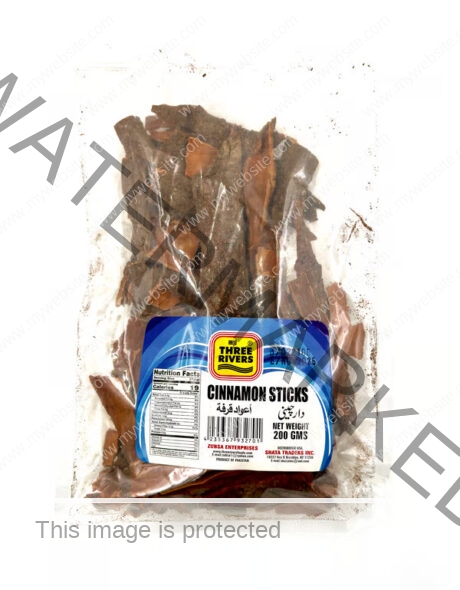 Three Rivers Cinnamon Stick FLAT 200 gm