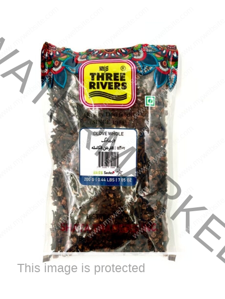 Three Rivers Cloves Whole 200 gm