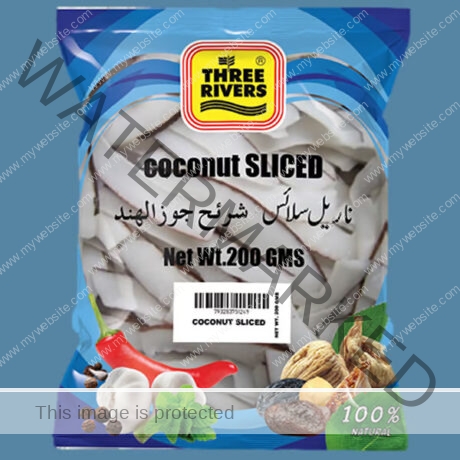 Three Rivers Coconut Slice 200 gm