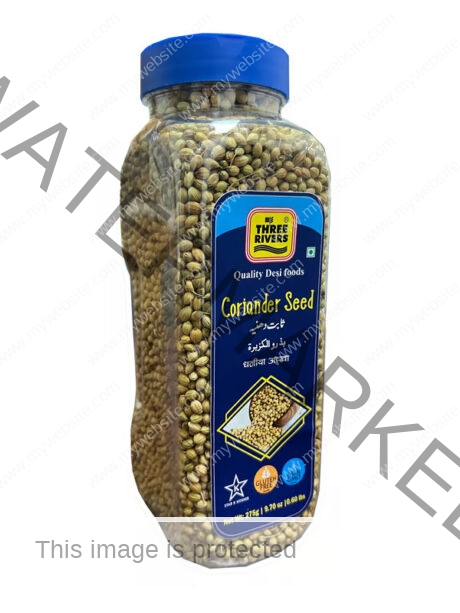 Three Rivers Coriander Whole 275 gm JAR