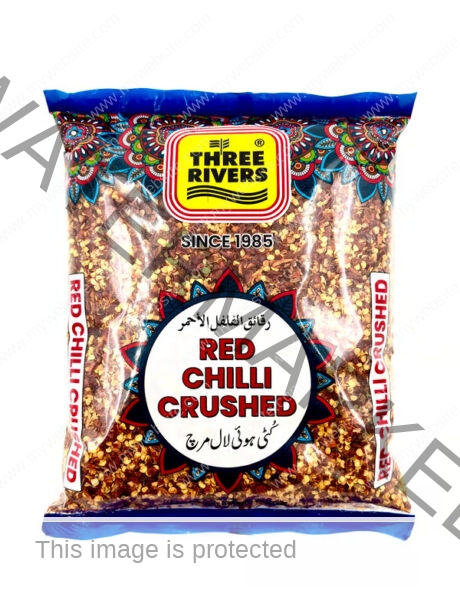 Three Rivers Crushed Red Chili 400 gm