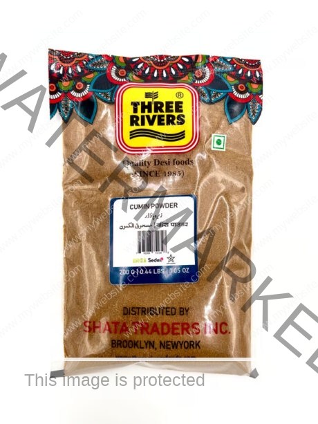 Three Rivers Cumin Powder 200 gm