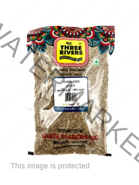 Three Rivers Cumin Seed Whole 200 gm