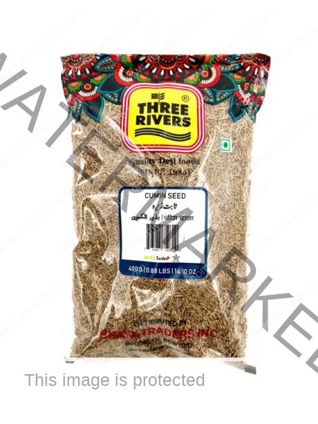Three Rivers Cumin Seed Whole 400 gm