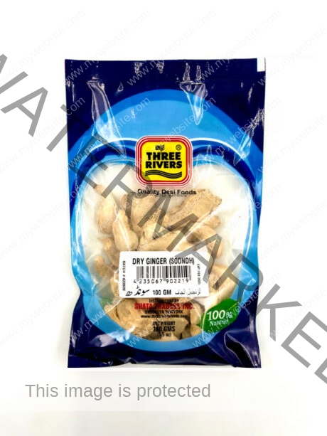 Three Rivers Dry Ginger 100 gm