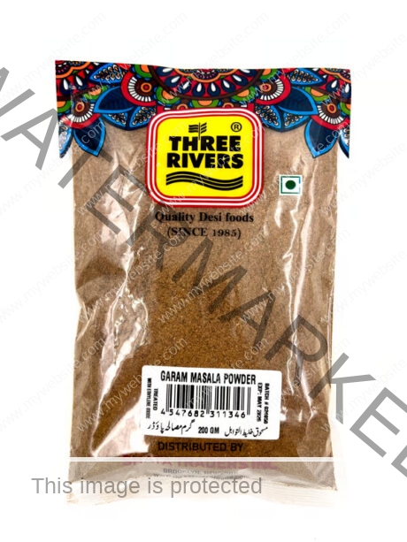 Three Rivers Garam Masala Powder 200 gm