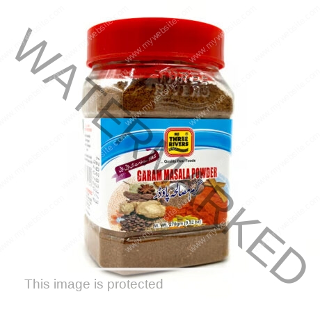 Three Rivers Garam Masala Powder 270 gm JAR