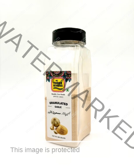 Three Rivers Garlic Granulated 400 gm JAR