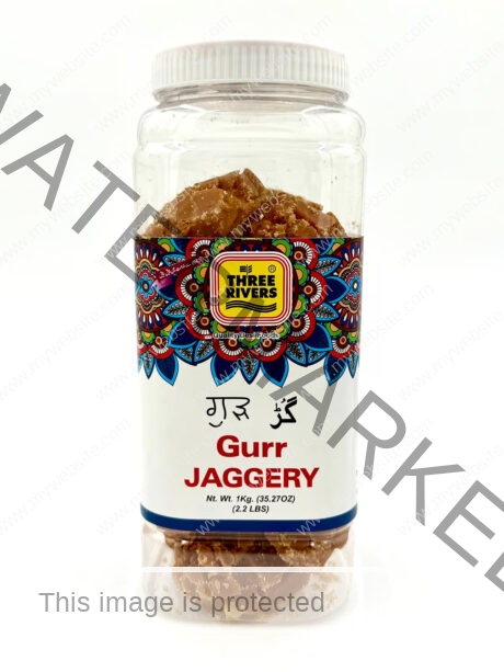 Three Rivers Gurr / Jaggery 1 KG JAR