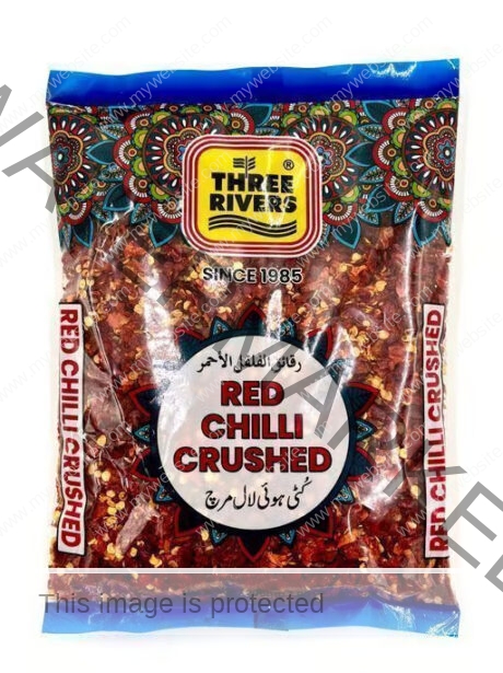 Three Rivers Red Chili Crushed 200 gm