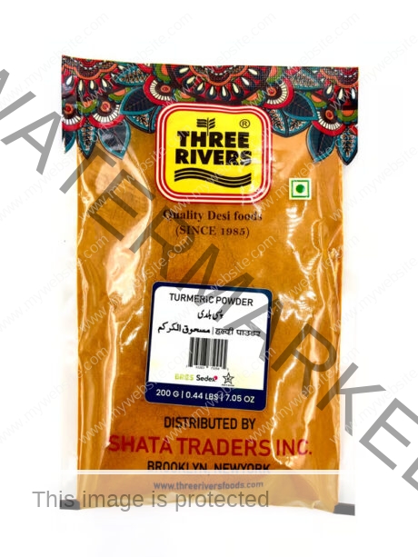 Three Rivers Turmeric Powder 200 gm