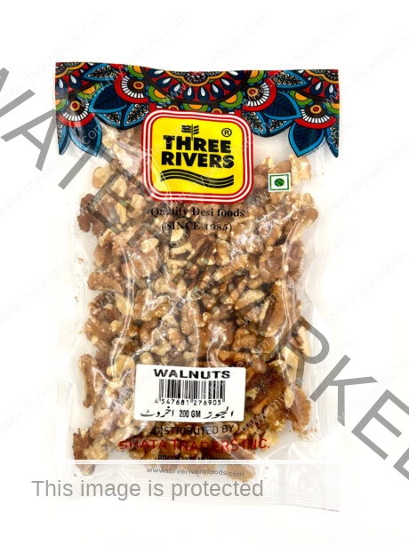 Three Rivers Walnuts 200 gm