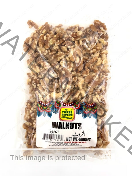 Three Rivers Walnuts 400 gm