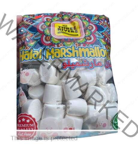 Three Rivers Marshmallows 250 gm White