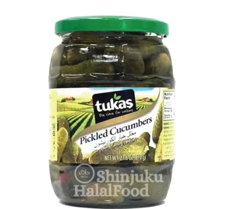 TUKAS Pickled Cucumbers 670 ge