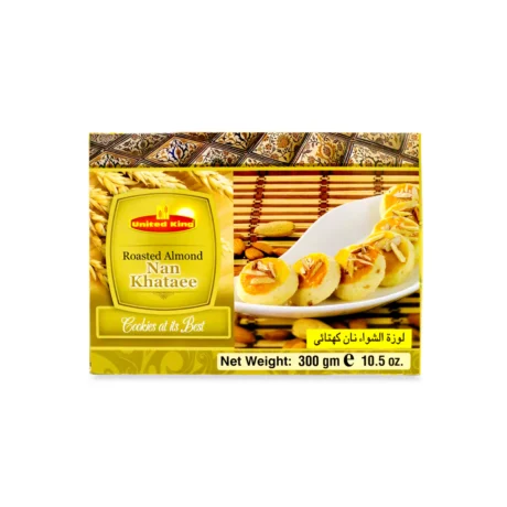 UNITED KING Nan Khataee Almond 300 gm