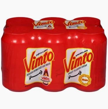 VIMTO CASE 6 PACK Sparkling Fruit Drink 330 ml