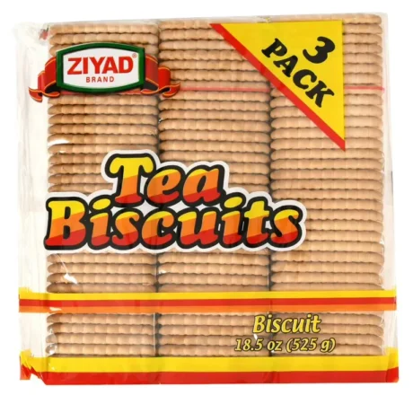 ZIYAD Tea Biscuits 3 Pack 525 gm