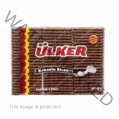 ULKER Tea Biscuits W / COCOA 450 gr