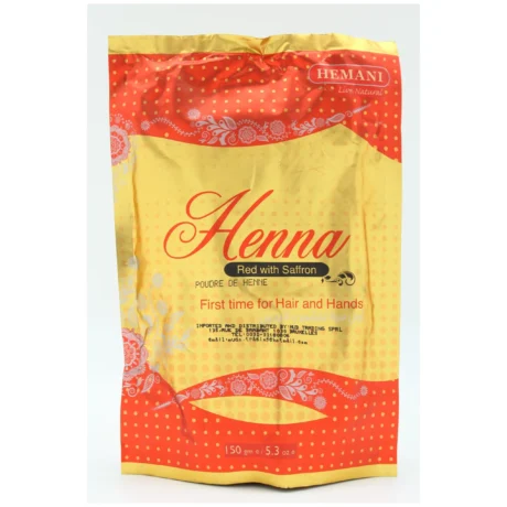 HEMANI Red Henna W/ Saffron 150 gm