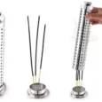 Agarbatti Stand Steal Silver