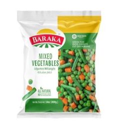 BARAKA Mixed Vegetables 400 gm