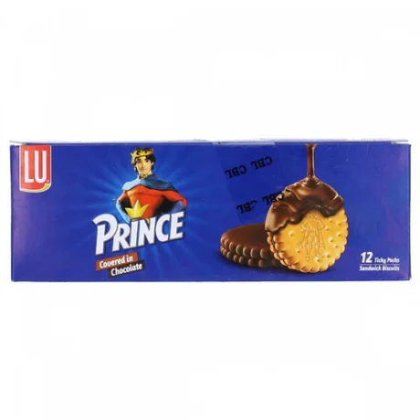 LU Prince Cover In Chocolate Pack of 12