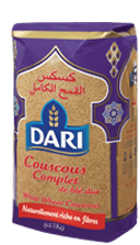 DARI Couscous Whole Wheat 1 KG