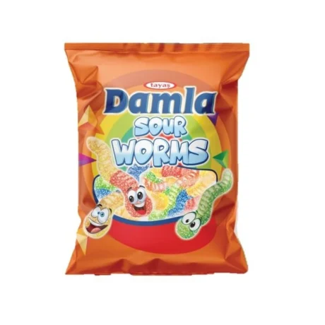 TAYAS DAMLA Gummy Worms 80 gm