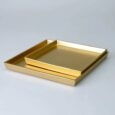 Golden Square Tray - SMALL