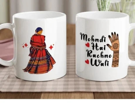 DULHAN Classic Clay Mug / Glass 6 PC SET