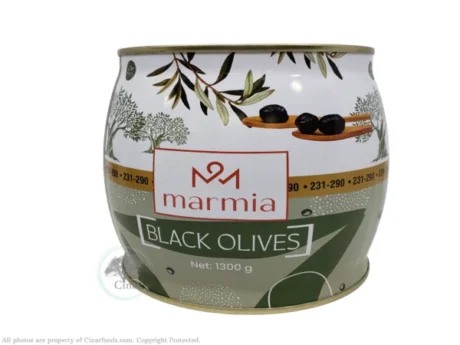 MARMIA Black Olives PET Kupa (231-290) 600 gm