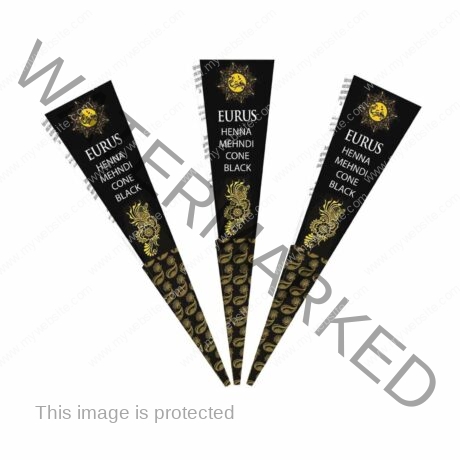 EURUS Cone Henna / Mehndi - BLACK