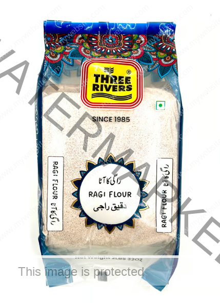 Three Rivers Ragi Flour 2 lb ( Finger Millet )