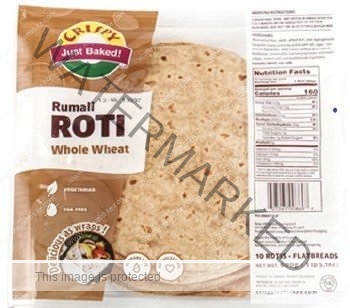 CRISPY Rumali Roti W / Wheat 600 gm