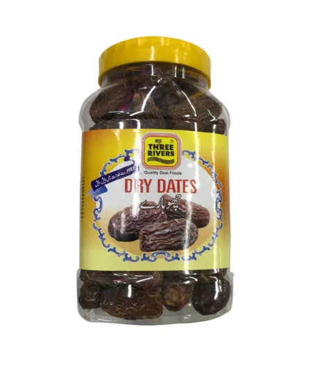 Three Rivers Dry Dates 600 gm JAR