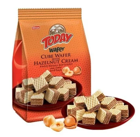 TODAY Cube Wafer Hazelnut 200 gm