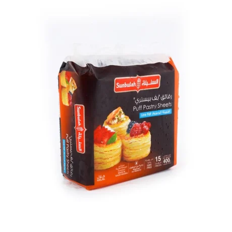 SUNBULAH Puff Pastry Sheets 400 gm Low Fat