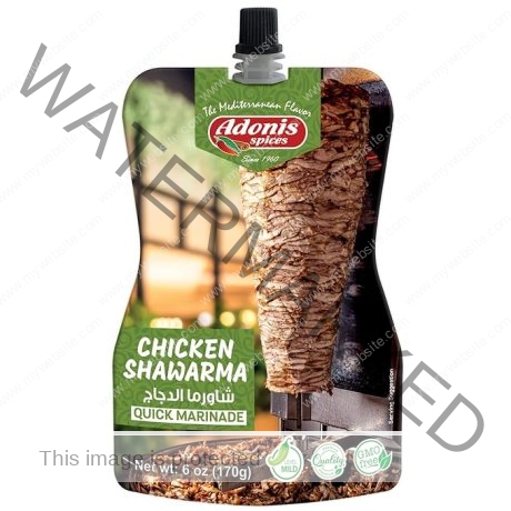 ADONIS Chicken Shawarma Marinade 06 oz