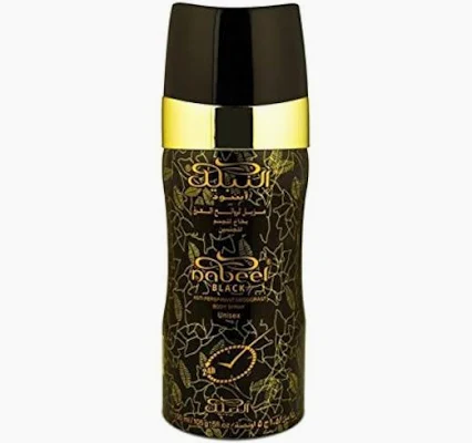 NABEEL Deodorant Spray - BLACK 150 ml