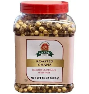 LAXMI Roasted Chana 400 gm JAR