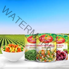 Canned beans & vegetable